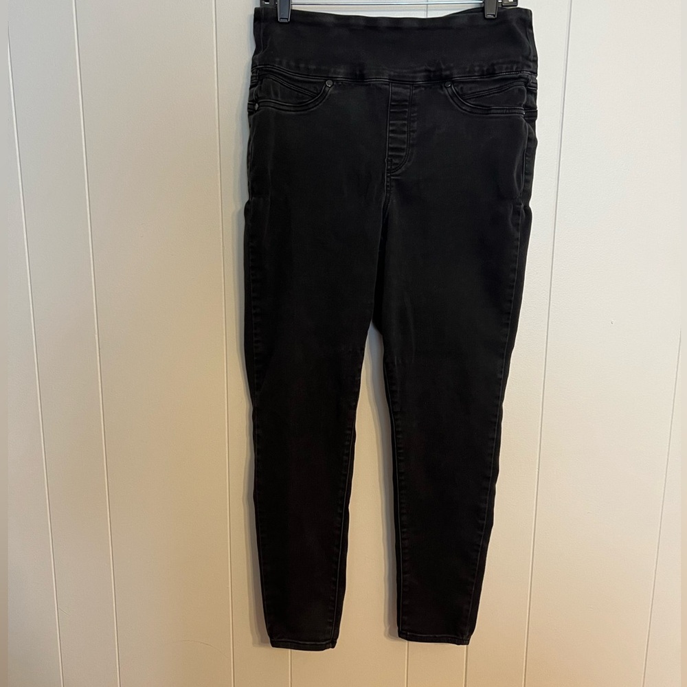 seven7 black stretch pants size 14